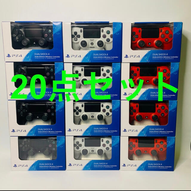 PS4  純正ワイヤレス　コントローラー　20点セット