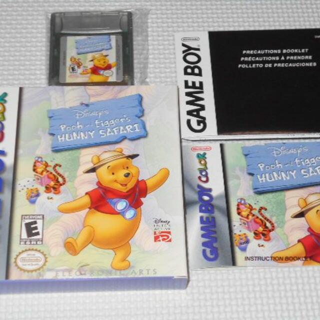 ゲームボーイ(ゲームボーイ)のGB★Pooh and tigger's HUNNY SAFARI DISNEY エンタメ/ホビーのゲームソフト/ゲーム機本体(携帯用ゲームソフト)の商品写真