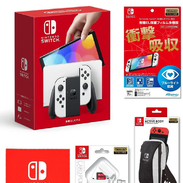期間限定特別価格 Nintendo Amazon限定セット Switch(有機ELモデル