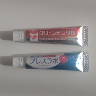 ダイイチサンキョウヘルスケア(第一三共ヘルスケア)の【第一三共 】薬用歯磨き粉  ブレスラボ＆クリーンデンタル2点セット(歯磨き粉)