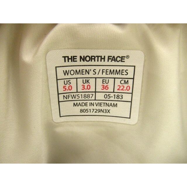 THE NORTH FACE(ザノースフェイス)の新品 ノースフェイス NFW51887 アモアブーティー 22cmフィアグリーン レディースの靴/シューズ(ブーツ)の商品写真