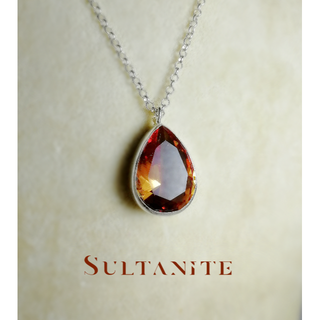 OUTLET SALE*『ズルタナイト』世界でひとつの天然石ネックレスsv925(ネックレス)