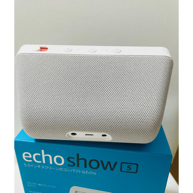 echo show5 エコーショー5  ディスプレイ付き　with Alexa スマホ/家電/カメラのオーディオ機器(スピーカー)の商品写真