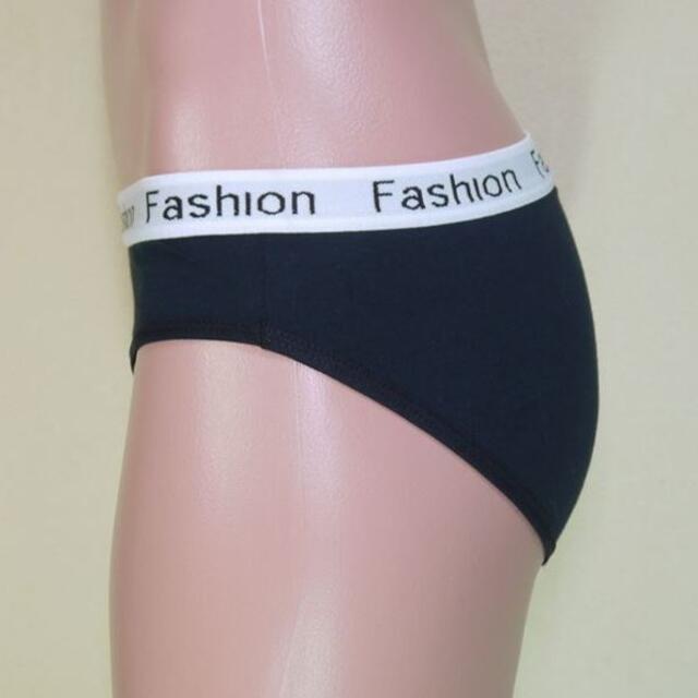 Fashon 平ゴム フィット ショーツ 黒色 Lサイズ フルバック ビキニ レディースの下着/アンダーウェア(ショーツ)の商品写真