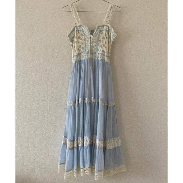 GUNNE SAX(ガニーサックス)のGUNNE SAX ガニーサックス ガンネサックス ワンピース レディースのワンピース(ロングワンピース/マキシワンピース)の商品写真