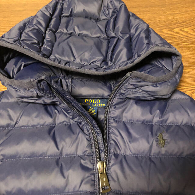 POLO RALPH LAUREN(ポロラルフローレン)のラルフローレン　キッズ　ダウンジャケット　110cm キッズ/ベビー/マタニティのキッズ服男の子用(90cm~)(ジャケット/上着)の商品写真