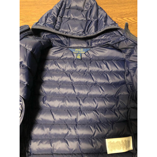 POLO RALPH LAUREN(ポロラルフローレン)のラルフローレン　キッズ　ダウンジャケット　110cm キッズ/ベビー/マタニティのキッズ服男の子用(90cm~)(ジャケット/上着)の商品写真