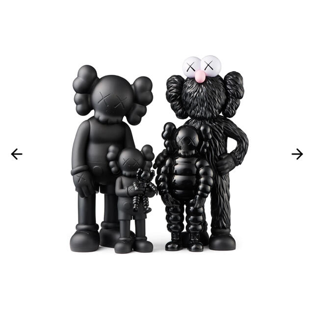 KAWS FAMILY BLACK Kaws Tokyo First