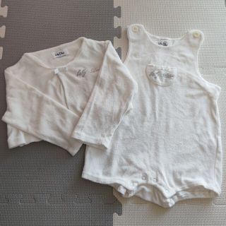 baby dior 長袖ロンパース\u0026ソックス　新品未使用　6M