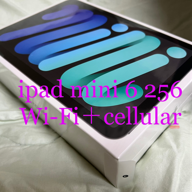 ipad mini 6 256gb Wi-Fi＋cellular スペースグレイ 【送料0円