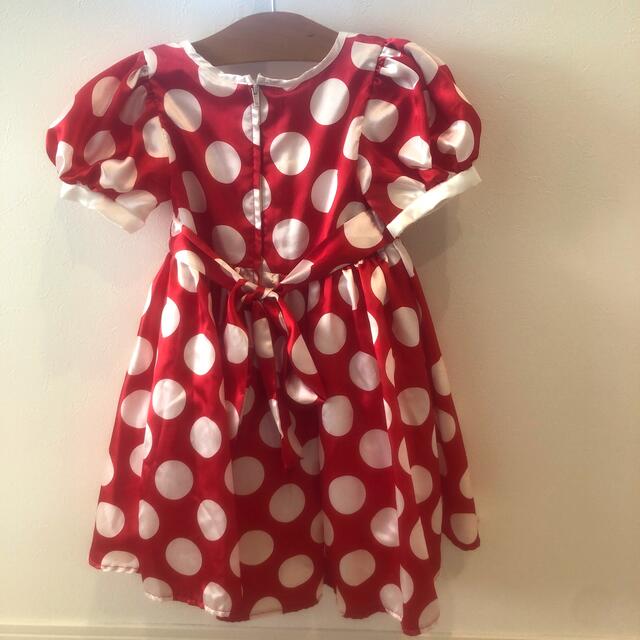 Disney(ディズニー)のディズニーランド購入♡ミニー　ドレス♡ キッズ/ベビー/マタニティのキッズ服女の子用(90cm~)(ドレス/フォーマル)の商品写真