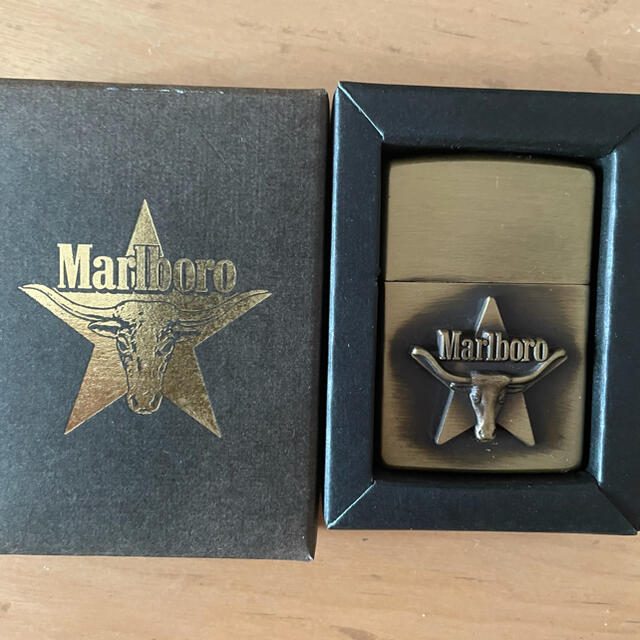 マルボロロングホーンスターZippo