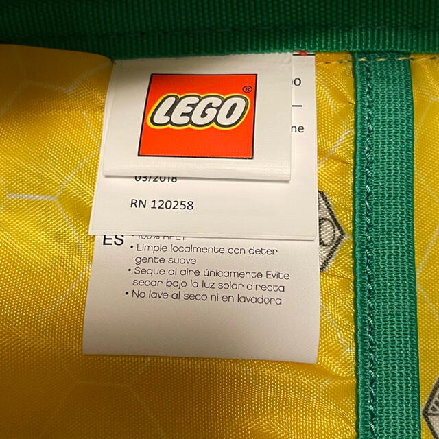 Lego(レゴ)のレゴ リュックサック グリーン キッズ/ベビー/マタニティのこども用バッグ(リュックサック)の商品写真