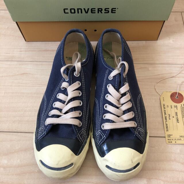 DENIM DUNGAREE(デニムダンガリー)のDD×converse  ジャックパーセル　24㎝ レディースの靴/シューズ(スニーカー)の商品写真