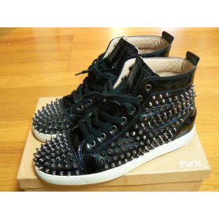 ルブタン(Christian Louboutin) エナメル スニーカー(メンズ)の通販 27