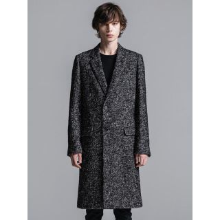 バーニーズニューヨーク(BARNEYS NEW YORK)の【美品】RAFANELLI TWEED CHESTERFIELD COAT(チェスターコート)