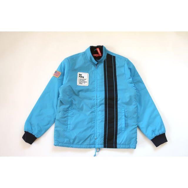 メンズ(L)Supreme Pit Crew Jacketピットクルージャケット青