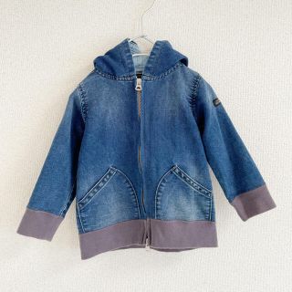 デニムダンガリー(DENIM DUNGAREE)のデニムダンガリー　DENIM DUNGAREE デニムアウター　90cm (ジャケット/上着)