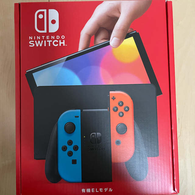 Nintendo Switch 有機ELネオンブルー ネオンレッド店舗印なし新品