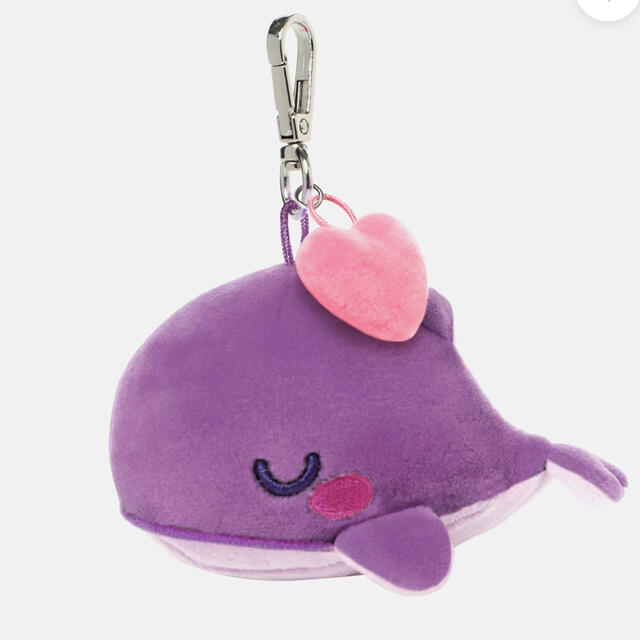 防弾少年団(BTS)(ボウダンショウネンダン)のTinyTAN] PLUSH KEYRING くじら エンタメ/ホビーのCD(K-POP/アジア)の商品写真