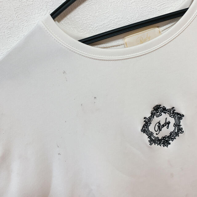 Rady(レディー)の汚れあり RadyバイカラーTシャツ レディースのトップス(Tシャツ(半袖/袖なし))の商品写真