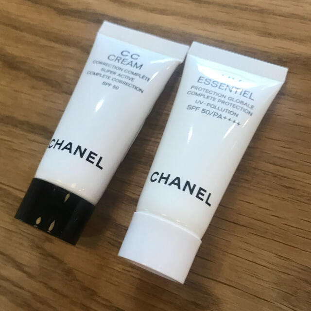 CHANEL(シャネル)のCHANEL UVエサンシエル CCクリーム ベースメイク 試供品 セット コスメ/美容のキット/セット(サンプル/トライアルキット)の商品写真