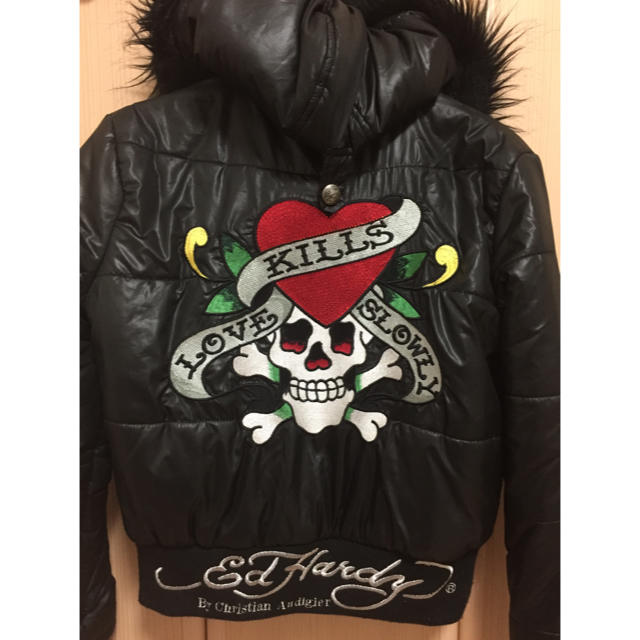 Ed Hardy(エドハーディー)のEd Hardy ジャケット レディースのジャケット/アウター(ダウンジャケット)の商品写真