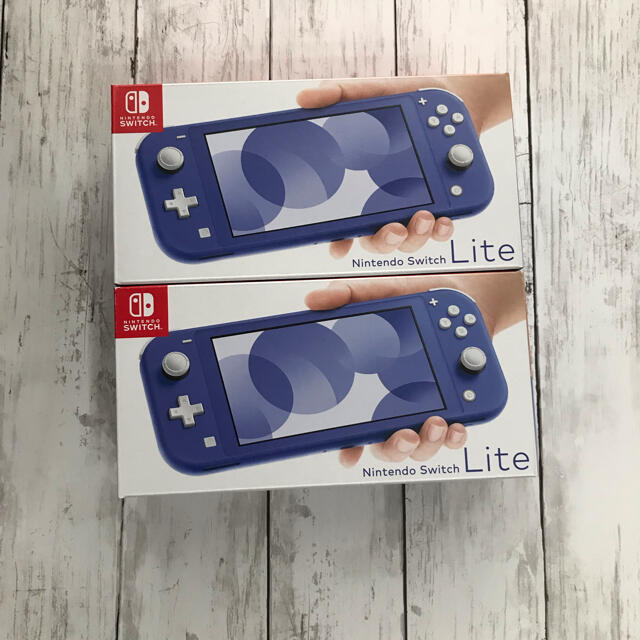 【新品未使用】Nintendo Switch Lite ブルー2個セット