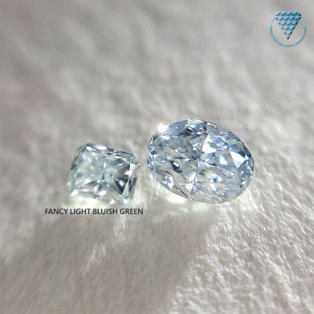 売約済 0.165 ct F.L.G-SH BLUE VS2 天然 ブルー  レディースのアクセサリー(リング(指輪))の商品写真