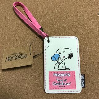 スヌーピー(SNOOPY)の定期入れ☆スヌーピー☆ピンク(名刺入れ/定期入れ)