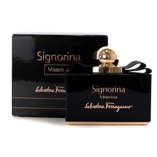 サルヴァトーレフェラガモ(Salvatore Ferragamo)のサルヴァトーレフェラガモ 香水 シニョリーナ ミステリオーサ 100ml 黒(香水(女性用))