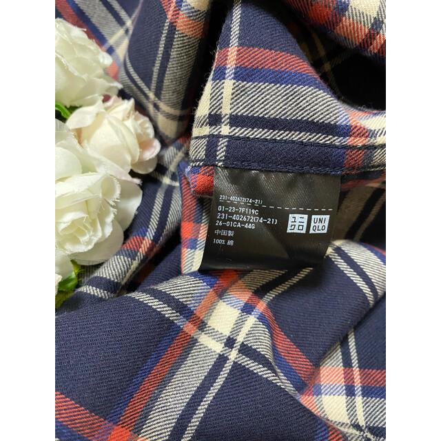 UNIQLO(ユニクロ)の◇◇  ユニクロ　フランネルチェック柄シャツ  ◇◇ レディースのトップス(シャツ/ブラウス(長袖/七分))の商品写真