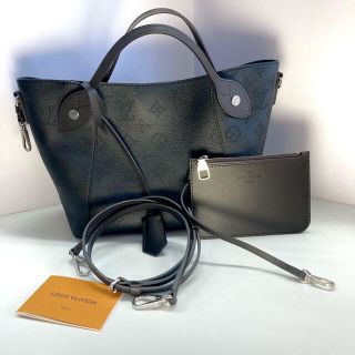 ルイヴィトン(LOUIS VUITTON)のルイヴィトン ハンドバッグ モノグラム マヒナ ヒナ PM M54350(ハンドバッグ)