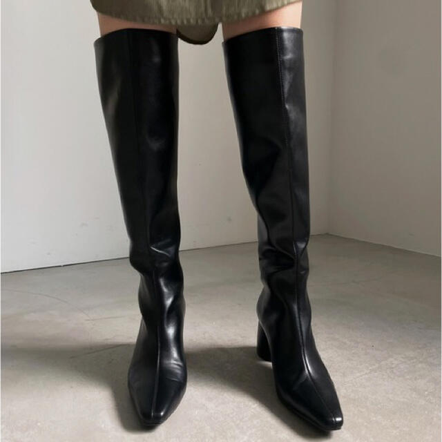 Ameri VINTAGE(アメリヴィンテージ)の【新品】AMERI CENTER LINE LONG BOOTS レディースの靴/シューズ(ブーツ)の商品写真