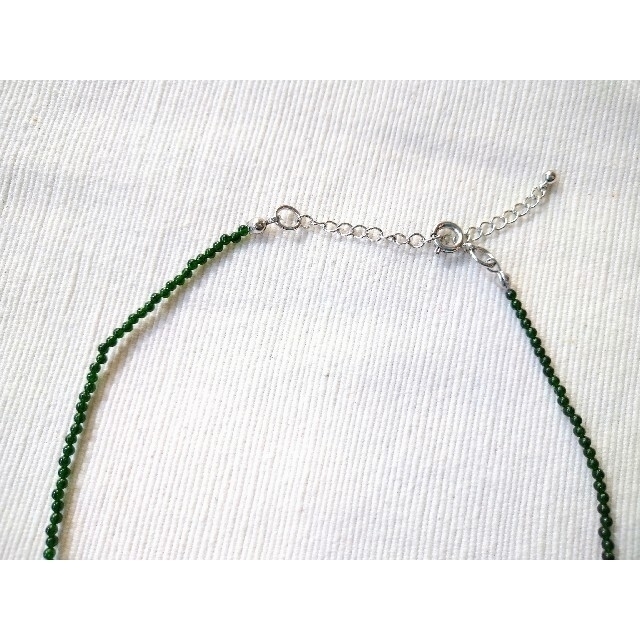 TODAYFUL(トゥデイフル)のgreen stoneネックレス ハンドメイドのアクセサリー(ネックレス)の商品写真