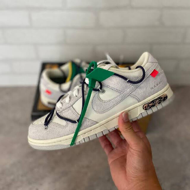 OFF-WHITE × NIKE DUNK LOW 1 OF 50 "20"新品未使用サイズ