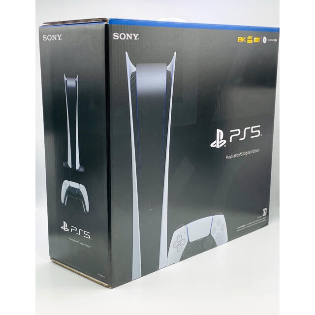 PlayStation(プレイステーション)のps5 PlayStation5 デジタルエディション エンタメ/ホビーのゲームソフト/ゲーム機本体(携帯用ゲーム機本体)の商品写真