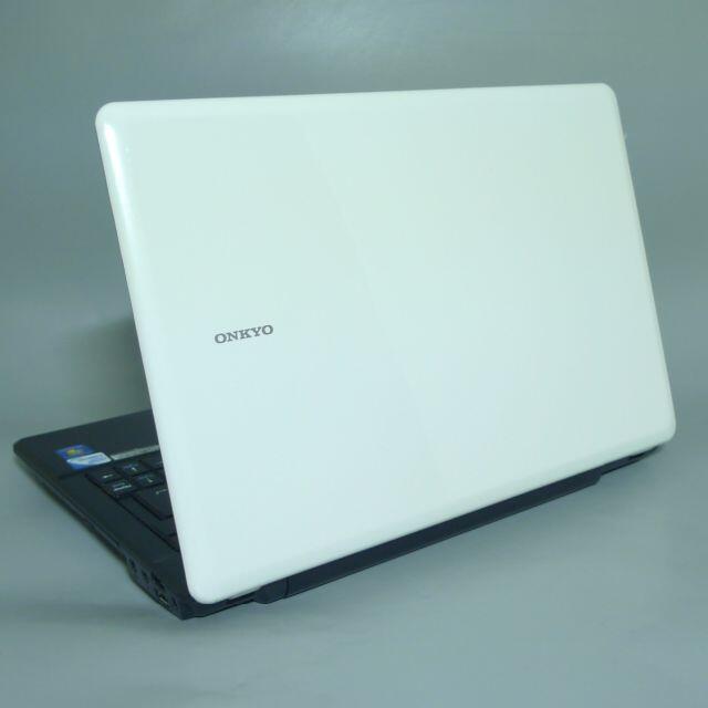 美品 ホワイト ノートpc M513A3 4G RW 無線 Windows7