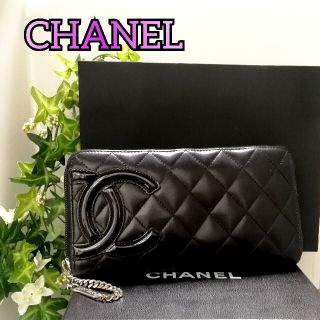 シャネル(CHANEL)の赤字価格‼️シャネル　CHANEL　財布　カンボン　ラウンドファスナー(財布)