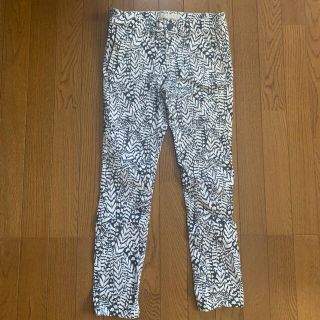 ザラ(ZARA)の超美品☆ZARA ストレッチデニム EUR 34 柄パンツ スキニー (デニム/ジーンズ)