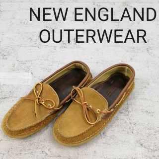 NEW ENGLAND OUTERWEAR モカシン デッキシューズ(デッキシューズ)