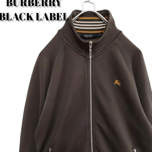 BURBERRY BLACK LABEL(バーバリーブラックレーベル)の「レア物｣BURBERRY トラックジャケット メンズのトップス(ジャージ)の商品写真