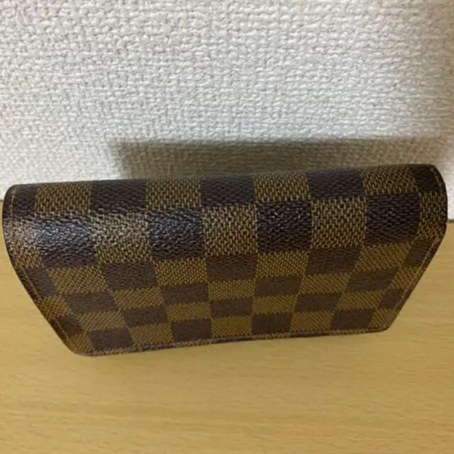 美品　ルイヴィトン Louis Vuitton ダミエ ヴィエノワ がま口財布 3