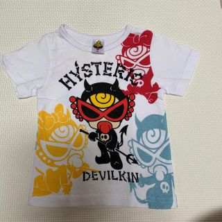 ヒステリックミニ(HYSTERIC MINI)のヒステリック　DEVILKIN Tシャツ　80センチ　ヒスミニ　男女可(Ｔシャツ)