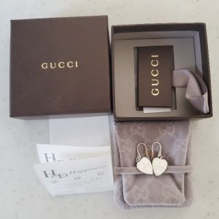 グッチ(Gucci)のGUCCI　スイングピアス　ハート(ピアス)