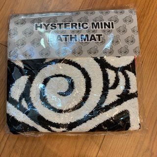 ヒステリックミニ(HYSTERIC MINI)のヒスミニ　バスマット　黒(その他)