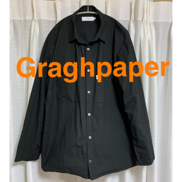 Graghpaper ストレッチ タイプライター ボックス シャツ