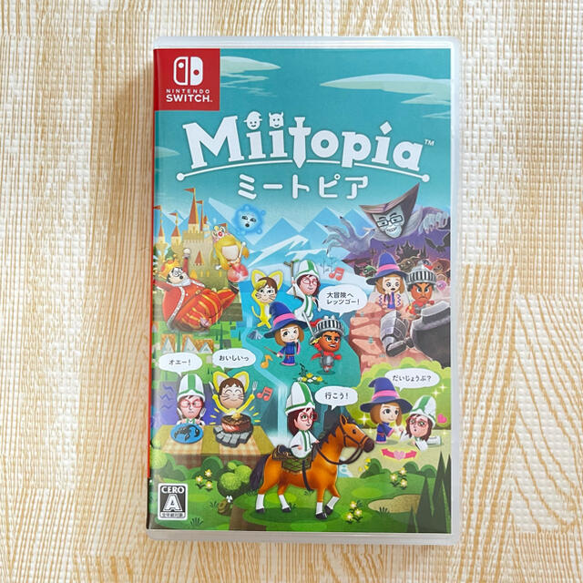 Nintendo Switch(ニンテンドースイッチ)の【アプリコ様専用】Miitopia Switch エンタメ/ホビーのゲームソフト/ゲーム機本体(家庭用ゲームソフト)の商品写真