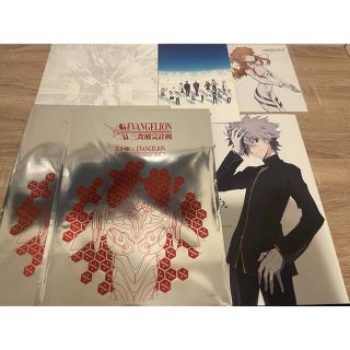 EVANGELION 3.0+1.0 パンフレット +劇場特典、なか卯特典×2(アニメ)