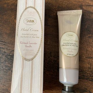 サボン(SABON)のハンドクリーム　パチュリ・ラベンダー・バニラ(50mL)(ハンドクリーム)